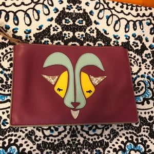 Anthropologie Capricorn clutch